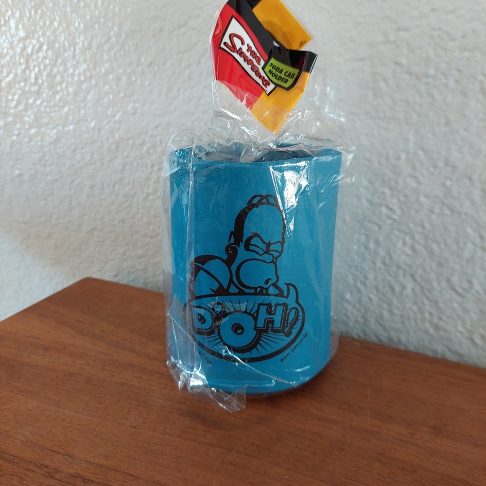 The Simpsons Homer 'D'oh!' Blue Can Cooler
